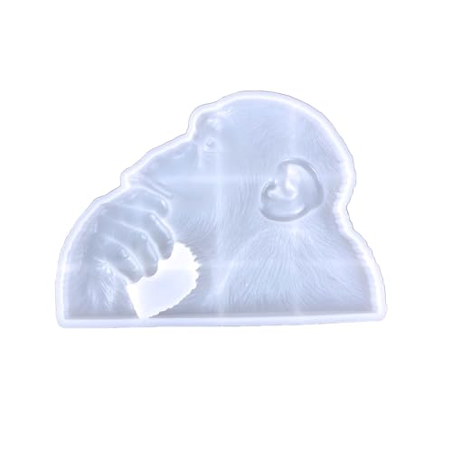 3d Thinking Monkey Figuren Harzform von Xinsheinelry