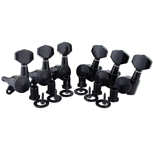 6pcs 6l 3r+3L Gitarrenverriegelungstuner 1:18 Lock String Tuning Für Schlüsselstiftmaschinenköpfe Für LP Electric Guit 6pcs 6l 3r+3L Gitarrenverriegelungstuner 1:18 Lock String Tuning Für Schlüsselstiftmaschinenköpfe Für LP Electric Guit von Xinsheinelry