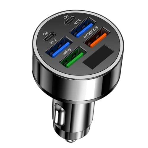 Multidevice Car Lading 6port Digitale Spannungen Anzeige Sicherer Ladeadapter Für Geschäftsreisen Für Geschäftsreisen Autos. Multidevice Car Lading 6port Digitale Spannungen Anzeige Sicherer Ladeadapter Für Geschäftsreisen Für Geschäftsreisen Autos. von Xinsheinelry