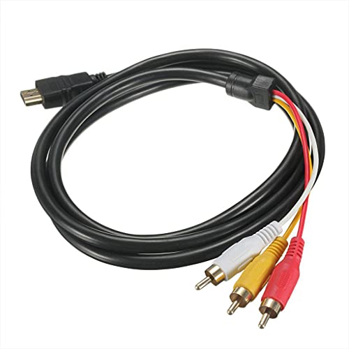 Xinsheinelry 1 5 M / 5ft Für Mann Zum 3RCA AV Kabeladapter Männlich Für M/Für M Verbundstecker Sender Für Zu AV High Xinsheinelry 1 5 M / 5ft Für Mann Zum 3RCA AV Kabeladapter Männlich Für M/Für M Verbundstecker Sender Für Zu AV High von Xinsheinelry