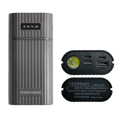 Xinsheinelry 2X 21700 Batterie USB Mit Micro+8-Pin Eingangs Ladekasten Vom Typ C Für Smartphone Tablet PC Xinsheinelry 2X 21700 Batterie USB Mit Micro+8-Pin Eingangs Ladekasten Vom Typ C Für Smartphone Tablet PC von Xinsheinelry