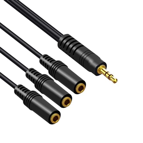 Xinsheinelry 3 5 Mm Kopfhörersplitterkabel 1 Bis 6/5/4/3 Port Kabel Kopfhörer Adapterkabel Für Telefone Headsets Lautsprecher Xinsheinelry 3 5 Mm Kopfhörersplitterkabel 1 Bis 6/5/4/3 Port Kabel Kopfhörer Adapterkabel Für Telefone Headsets Lautsprecher von Xinsheinelry