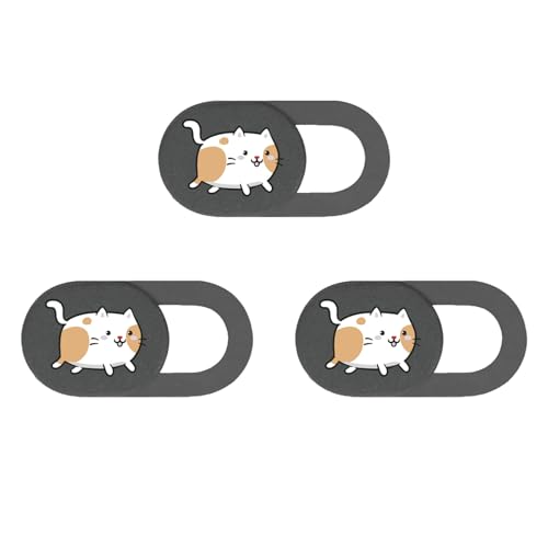 Xinsheinelry 3PCS Kamera Privatsphäre Protektoraufkleber Webcam Deckungen Folien Telefonkamera Deckungen Cartoon Kätzchenkamera Covers Xinsheinelry 3PCS Kamera Privatsphäre Protektoraufkleber Webcam Deckungen Folien Telefonkamera Deckungen Cartoon Kätzchenkamera Covers von Xinsheinelry