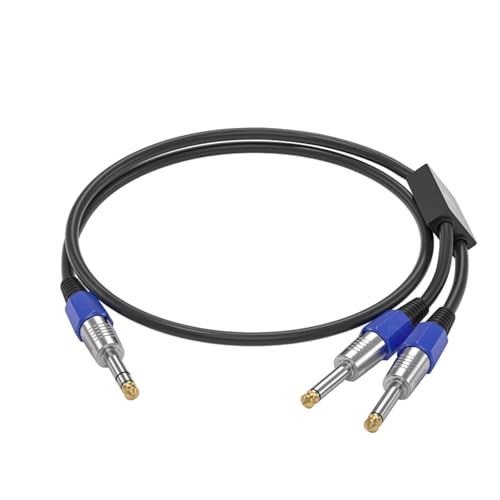 Xinsheinelry 6 35 Mm 1/4 Zoll Splitteradapterkabel Männlich Zum Doppelmännchen Mit Einem Kanal/Doppelkanal Stereo Y Kabeldraht Xinsheinelry 6 35 Mm 1/4 Zoll Splitteradapterkabel Männlich Zum Doppelmännchen Mit Einem Kanal/Doppelkanal Stereo Y Kabeldraht von Xinsheinelry