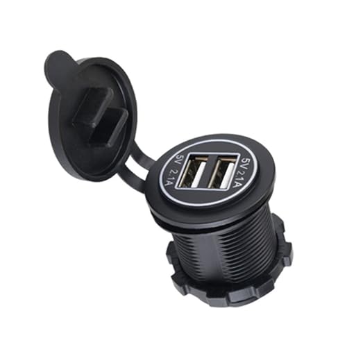 Xinsheinelry CAR USB Ladestecke Outlet Double USB Outlet USB Steckdose Mit Wasserdichten Kappen Ringen Leichter USB Anschluss Für Marine Xinsheinelry CAR USB Ladestecke Outlet Double USB Outlet USB Steckdose Mit Wasserdichten Kappen Ringen Leichter USB Anschluss Für Marine von Xinsheinelry