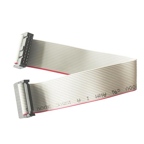 Xinsheinelry Professionelles 20 Pin JTAG Kabelgrau Datenkabel Für Flache Banddaten Zum Debuggen Und Programmieren Mit Verbesserung Der Haltbarkeit von Xinsheinelry