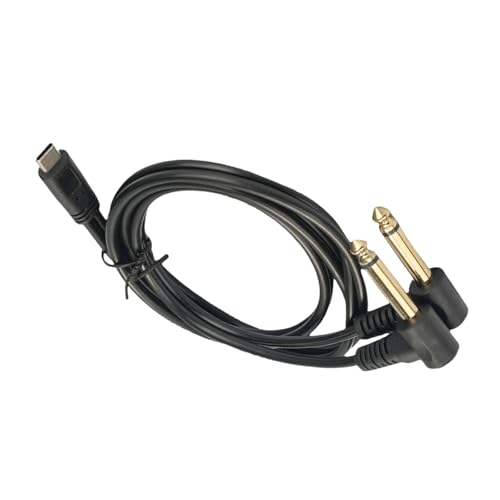 Xinsheinelry USB C Zu Einzel/Doppel 6 35 Mm Kabel Typ C Bis 1/4inch Verbindungsadapterkabel Für Verstärker Und Lautsprecher 1m Xinsheinelry USB C Zu Einzel/Doppel 6 35 Mm Kabel Typ C Bis 1/4inch Verbindungsadapterkabel Für Verstärker Und Lautsprecher 1m von Xinsheinelry