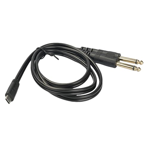 Xinsheinelry USB C Zu Einzel/Doppel 6 35 Mm Kabel Typ C Bis 1/4inch Verbindungsadapterkabel Für Verstärker Und Lautsprecher 1m Xinsheinelry USB C Zu Einzel/Doppel 6 35 Mm Kabel Typ C Bis 1/4inch Verbindungsadapterkabel Für Verstärker Und Lautsprecher 1m von Xinsheinelry