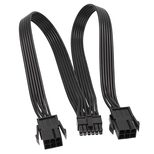 Xinsheinelry Zwei PCIe 6Pin Female Bis 12Pin Männliches GPU Netzteilkabel Für RTX30 Serie RTX3070 RTX3090 GPU 6PIN Xinsheinelry Zwei PCIe 6Pin Female Bis 12Pin Männliches GPU Netzteilkabel Für RTX30 Serie RTX3070 RTX3090 GPU 6PIN von Xinsheinelry
