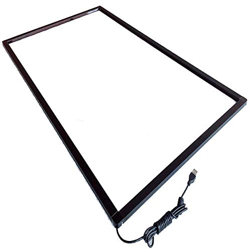 IR-Touch-Rahmen, 32 bis 98 Zoll, echte 10 Touch-Punkte, Infrarot-Touchpanel, Touchscreen-Overlay-Kit (165 cm) von HiSun