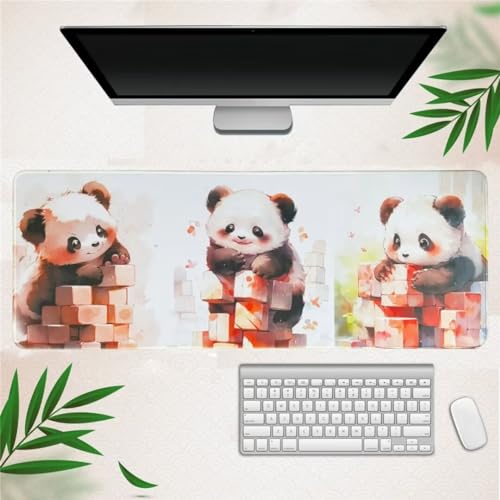 Gaming Mauspad, Mousepad Große Tier Panda Mauspad XXL 700x300x2mm Großes Schreibtischunterlage rutschfeste für PC, Laptop Verbessert Präzision und Geschwindigkei Gaming Mauspad, Mousepad Große Tier Panda Mauspad XXL 700x300x2mm Großes Schreibtischunterlage rutschfeste für PC, Laptop Verbessert Präzision und Geschwindigkei von Xinyuer