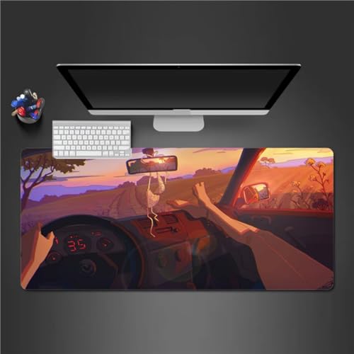 Gaming Mauspad XXL Mousepad 1200x600x3mm Animes Mauspad Groß mit Vernähte Kanten Großes Anti-Rutsch Schreibtischunterlage Verbessert Präzision und Geschwindigkei für PC Laptop Gaming Mauspad XXL Mousepad 1200x600x3mm Animes Mauspad Groß mit Vernähte Kanten Großes Anti-Rutsch Schreibtischunterlage Verbessert Präzision und Geschwindigkei für PC Laptop von Xinyuer