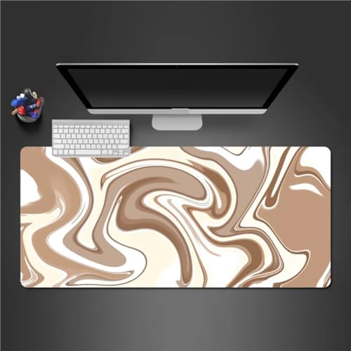Mauspad Groß Braun Beige XXL Mauspad 800x400x2mm Gaming Mousepad Überdimensionales rutschfeste Schreibtischmatte Waschbares Tastatur Matte für Gamer Büro und Zuhause Mauspad Groß Braun Beige XXL Mauspad 800x400x2mm Gaming Mousepad Überdimensionales rutschfeste Schreibtischmatte Waschbares Tastatur Matte für Gamer Büro und Zuhause von Xinyuer