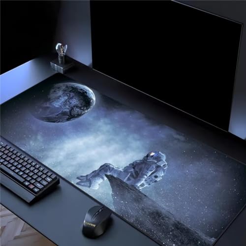 Xinyuer Mauspad XXL Astronaut Weltraum Mauspad Gaming 900x400x2mm Große Tastaturmatte Waschbares mit Rutschfester Basis für Zuhause und Büro Xinyuer Mauspad XXL Astronaut Weltraum Mauspad Gaming 900x400x2mm Große Tastaturmatte Waschbares mit Rutschfester Basis für Zuhause und Büro von Xinyuer
