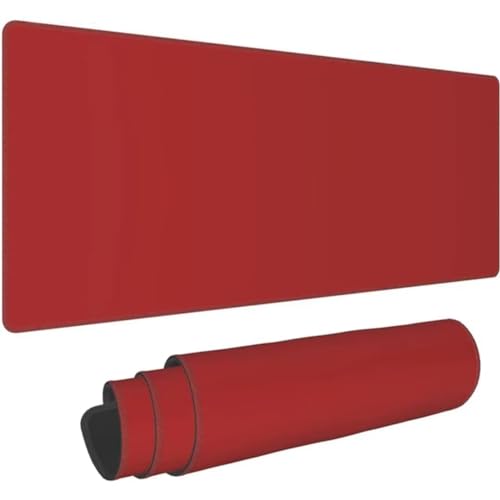 Xinyuer Mauspad XXL Rot Mauspad Gaming 900x400x2mm Große Tastaturmatte Waschbares mit Rutschfester Basis für Zuhause und Büro Xinyuer Mauspad XXL Rot Mauspad Gaming 900x400x2mm Große Tastaturmatte Waschbares mit Rutschfester Basis für Zuhause und Büro von Xinyuer