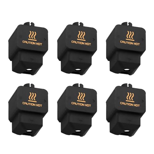 Silikonsocken für Bamboo Lab H2D Hotend, langlebige und Hochtemperatur-Silikonabdeckung, 3D-Drucker-Zubehör, Extruder-Heizblock-Schutzteile, 6 Stück Silikonsocken für Bamboo Lab H2D Hotend, langlebige und Hochtemperatur-Silikonabdeckung, 3D-Drucker-Zubehör, Extruder-Heizblock-Schutzteile, 6 Stück von Xirbbo