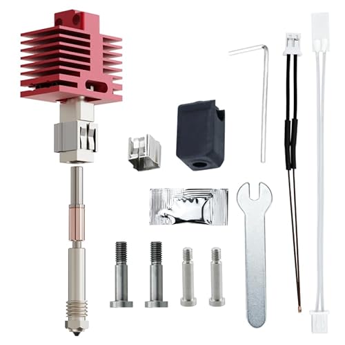 xirbbo Verbessertes TZ-4.0 für Bambu Labs Hotend X1 Carbon Kit, 3D-Drucker-Hotend mit abnehmbarer gehärteter Stahldüse 0,4 mm, Ganzmetall-Hotend, für Bambu Labs X1 Serie 3D-Drucker xirbbo Verbessertes TZ-4.0 für Bambu Labs Hotend X1 Carbon Kit, 3D-Drucker-Hotend mit abnehmbarer gehärteter Stahldüse 0,4 mm, Ganzmetall-Hotend, für Bambu Labs X1 Serie 3D-Drucker von Xirbbo