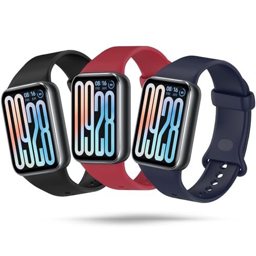 Xisair 3 Silikon-Armbänder Kompatibel mit Xiaomi Smart Band 9 Pro und Xiaomi Smart Band 8 Pro Sportarmband, Silikon, Atmungsaktiv, Weich und Bequem Ersatzbänder Passend für Miband 9 Pro, Miband 8 Pro Xisair 3 Silikon-Armbänder Kompatibel mit Xiaomi Smart Band 9 Pro und Xiaomi Smart Band 8 Pro Sportarmband, Silikon, Atmungsaktiv, Weich und Bequem Ersatzbänder Passend für Miband 9 Pro, Miband 8 Pro von Xisair