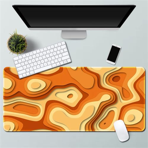 Xisnuient Gaming Mauspad - Cool Phantom Crackle Abstrakt Fantasy Personalisierte Mauspad Gummi Mauspad Desktop Mauspad (300 * 600 * 3mm,Muster 10) von Xisnuient