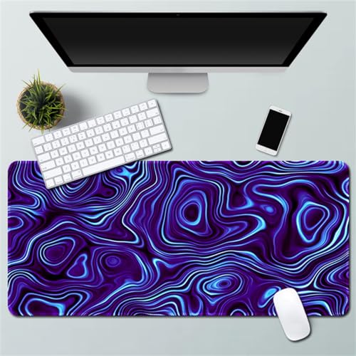 Xisnuient Gaming Mauspad - Cool Phantom Crackle Abstrakt Fantasy Personalisierte Mauspad Gummi Mauspad Desktop Mauspad (300 * 600 * 3mm,Muster 7) von Xisnuient