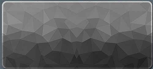 Großes Gaming-Mauspad Mit Abgesteppten Kanten, Verlängertes Mauspad, Strapazierfähige Rutschfeste Naturkautschukunterlage, Gamer-Schreibtischunterlage Home Office (Patterns 3,300 * 600 * 3mm) von Xisnuient