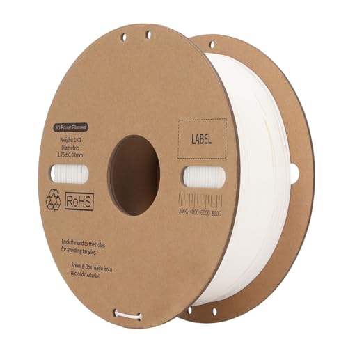1,75 Mm Weißes Filament, 1 Kg Spule ± 0,02 Mm Genauigkeit 30 Bis 600 Mm S 3D -Drucker -Filament Hochgeschwindigkeits -PLA für FDM 3D -Drucker, 600 Mm S 1,75 Mm Weißes Filament, 1 Kg Spule ± 0,02 Mm Genauigkeit 30 Bis 600 Mm S 3D -Drucker -Filament Hochgeschwindigkeits -PLA für FDM 3D -Drucker, 600 Mm S von Xiuganpo