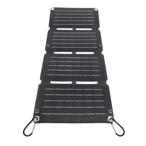 4 Falten Faltbares Solarpanel, Tragbares 40-W-Solarladegerät mit Schnellladefunktion Tragbares Solarpanel aus Monokristallinem Silizium mit 2 USB-Ausgängen, Typ C und 4 Falten Faltbares Solarpanel, Tragbares 40-W-Solarladegerät mit Schnellladefunktion Tragbares Solarpanel aus Monokristallinem Silizium mit 2 USB-Ausgängen, Typ C und von Xiuganpo