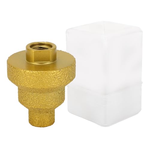 Diamant-Fasenfräser für Winkelschleifer, Stufenbohrer 20mm 35mm 50mm Mehrschichtige konische Reibahle mit M14-Schaft, Diamant-Kegelfräser für Fliesen, Marmor, Beton, Quarzit Diamant-Fasenfräser für Winkelschleifer, Stufenbohrer 20mm 35mm 50mm Mehrschichtige konische Reibahle mit M14-Schaft, Diamant-Kegelfräser für Fliesen, Marmor, Beton, Quarzit von Xiuganpo