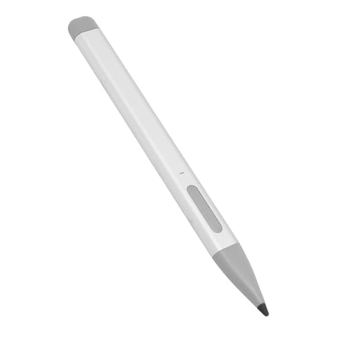 Xiuganpo Eingabestift, Magnetischer Touch-Stift mit 4096 Druckempfindlichkeit, Wiederaufladbarer Stift für Pro X 9 8 7 6 5 4 3 Book 2 X1 Pro, Hohe Genauigkeit und Lange (Silver) von Xiuganpo