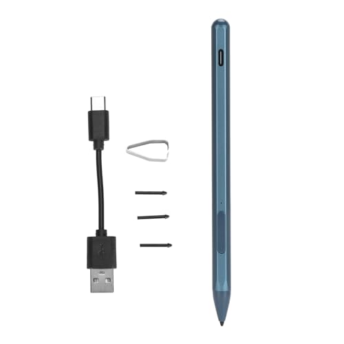 Eingabestifte, Touchscreen-Stift mit Hoher Empfindlichkeit und Genauigkeit für Pro X 9 8 7 6 5 4 3 Book 2, X360, Tragbarer Tablet-Stift mit 3 Ersatzspitzen, MPP 2.0 Tilt Active Eingabestifte, Touchscreen-Stift mit Hoher Empfindlichkeit und Genauigkeit für Pro X 9 8 7 6 5 4 3 Book 2, X360, Tragbarer Tablet-Stift mit 3 Ersatzspitzen, MPP 2.0 Tilt Active von Xiuganpo