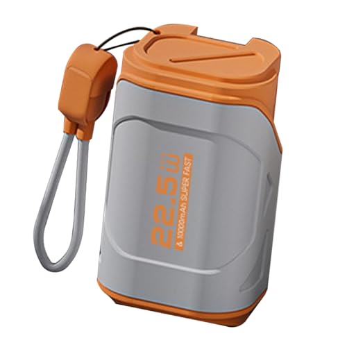 Tragbares Ladegerät mit Integrierten Typ-C-Kabeln, AC-Wandstecker, 10000mAh Powerbank, Externer 22,5-W-Schnellladeakku, Tragbares Reiseladegerät Kompatibel mit Allen Tragbares Ladegerät mit Integrierten Typ-C-Kabeln, AC-Wandstecker, 10000mAh Powerbank, Externer 22,5-W-Schnellladeakku, Tragbares Reiseladegerät Kompatibel mit Allen von Xiuganpo