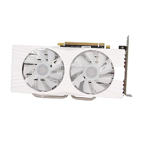 Xiuganpo Desktop-Grafikkarte 8 GB GDDR5 256 Bit 1284 MHz 7000 MHz 2 Lüfter HD PCI Express 3.0 Gaming-Grafikkarte für Computer-PC, Vielseitige Gaming-Grafikkarte mit Verbessertem Kühlsystem von Xiuganpo