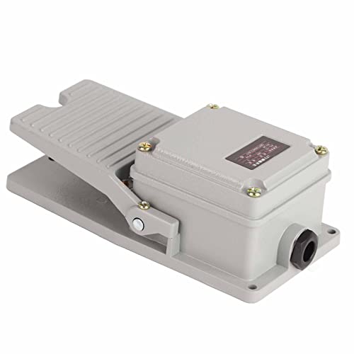 Aluminiumschalenfußschalter, Momentanes Pedal mit Silberkontakten, Nicht Schlechter Textur für Medizinisches Instrument, Textilgeräte, Schweißgerät von Xixian