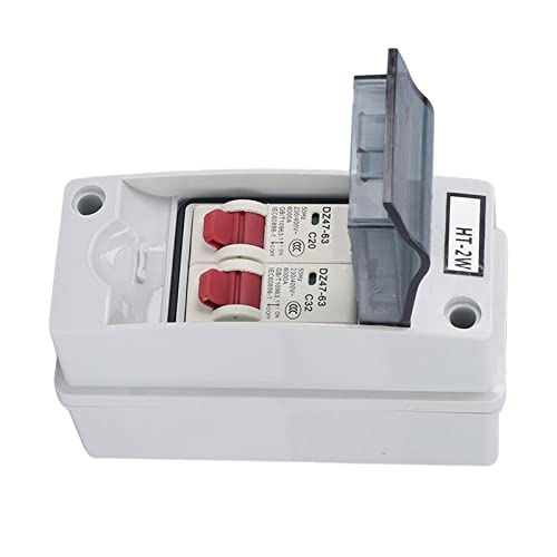 Verteilungsbox, IP65 Wasserdicht, 2 -Wege Flammhemmende MCB, Kompakte Größe und Geringes Gewicht, für den Gebrauch zu Hause und Im Freien (20a 32a) von Xixian