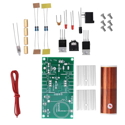 Xixian Coil-Modul, Lautsprecher-Kit 15W DC 15-24V 2A, Bogenfunktion, Musikwiedergabe, Lichtisolation, für Mobiltelefon/Computer, Audioeingabe: 3.5 Port von Xixian