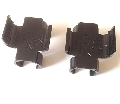Xjgmao 2x Kunststoff Kamera Dreifach Klappstange Klemme Dreifach Faltstange Spezialverschluss für GoPro Hero 5/4/3+.. Serienteile Zubehör Selbstauslöser Stange WiFi Fernbedienung Feste Klemme von Xjgmao