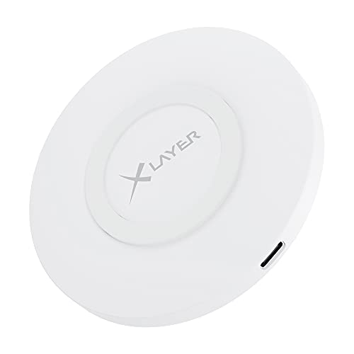 XLayer Ladegerät Wireless Charging Pad Basic 10W Qi-zertifiziert White von Xlayer