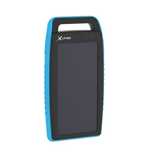 XLayer Solar Power Bank I 15000mAh I Schnellladen I Camping I Outdoor Ladegerät I Akkupack I Solarpanel I kompatibel mit iPhone 16/15/14/13/12/Plus/Mini/Pro/Pro Max, Samsung Galaxy S23 Ultra/S22 XLayer Solar Power Bank I 15000mAh I Schnellladen I Camping I Outdoor Ladegerät I Akkupack I Solarpanel I kompatibel mit iPhone 16/15/14/13/12/Plus/Mini/Pro/Pro Max, Samsung Galaxy S23 Ultra/S22 von Xlayer