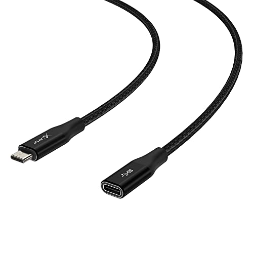 Xlayer USB C-Verlängerungskabel für Audio-, Video- & Datenübertragung 1.5 m Black von Xlayer
