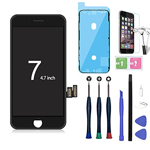 Xlhama Kompatibel Mit Lcd Display Ersatz Bildschirm Glas 7 Schwarz Mit Komplettes Retina, Lcd Touchscreen Digitizer Front Komplettes Werkzeug Adhesive Xlhama Kompatibel Mit Lcd Display Ersatz Bildschirm Glas 7 Schwarz Mit Komplettes Retina, Lcd Touchscreen Digitizer Front Komplettes Werkzeug Adhesive von Xlhama