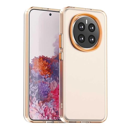 Schutzhülle für Honor Magic 7, durchscheinend, schmale Passform, leicht, harter PC + TPU-Rahmen, verstärkte Ecken, stoßfeste Handyhülle, Orange Schutzhülle für Honor Magic 7, durchscheinend, schmale Passform, leicht, harter PC + TPU-Rahmen, verstärkte Ecken, stoßfeste Handyhülle, Orange von Xliamcp