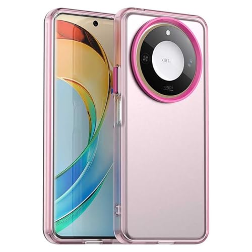 Schutzhülle für Honor X60, durchscheinend, schmale Passform, leicht, harter PC + TPU-Rahmen, verstärkte Ecken, stoßfeste Handyhülle, Rot Schutzhülle für Honor X60, durchscheinend, schmale Passform, leicht, harter PC + TPU-Rahmen, verstärkte Ecken, stoßfeste Handyhülle, Rot von Xliamcp