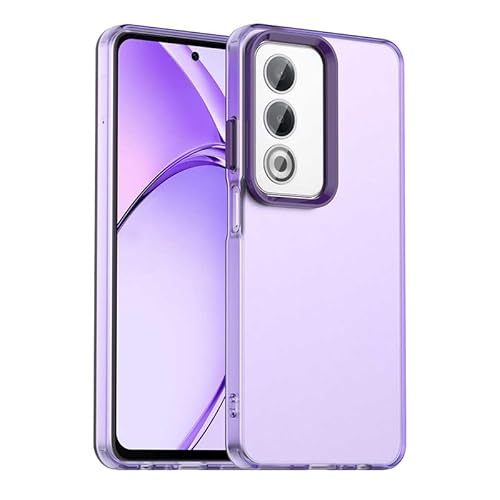 Schutzhülle für OPPO A80 5G, durchscheinend, schmale Passform, leicht, harter PC + TPU-Rahmen, verstärkte Ecken, stoßfeste Handyhülle, Lila Schutzhülle für OPPO A80 5G, durchscheinend, schmale Passform, leicht, harter PC + TPU-Rahmen, verstärkte Ecken, stoßfeste Handyhülle, Lila von Xliamcp