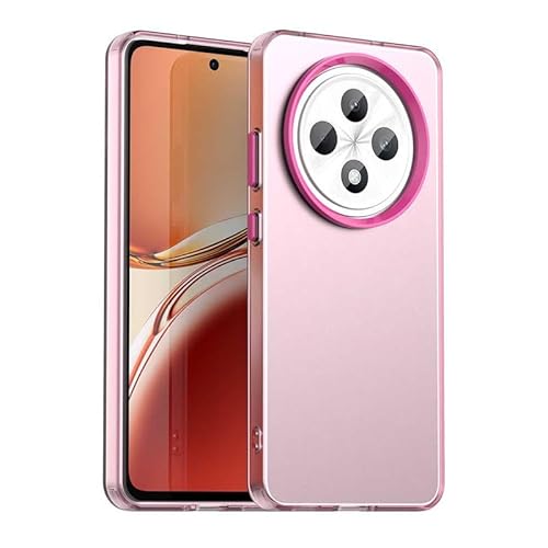 Schutzhülle für OPPO F27 5G, durchscheinend, schmale Passform, leicht, harter PC + TPU-Rahmen, verstärkte Ecken, stoßfeste Handyhülle, Rot Schutzhülle für OPPO F27 5G, durchscheinend, schmale Passform, leicht, harter PC + TPU-Rahmen, verstärkte Ecken, stoßfeste Handyhülle, Rot von Xliamcp