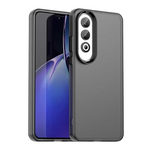 Schutzhülle für OPPO K12 5G, durchscheinend, schmale Passform, leicht, harter PC + TPU-Rahmen, verstärkte Ecken, stoßfeste Handyhülle, Schwarz Schutzhülle für OPPO K12 5G, durchscheinend, schmale Passform, leicht, harter PC + TPU-Rahmen, verstärkte Ecken, stoßfeste Handyhülle, Schwarz von Xliamcp