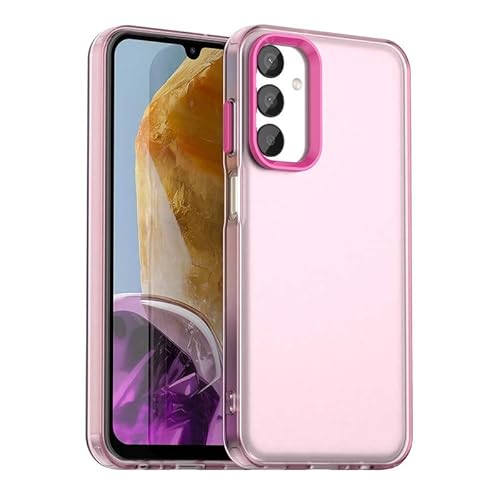 Schutzhülle für Samsung Galaxy C55, durchscheinend, schmale Passform, leicht, harter PC + TPU-Rahmen, verstärkte Ecken, stoßfeste Handyhülle, Rot Schutzhülle für Samsung Galaxy C55, durchscheinend, schmale Passform, leicht, harter PC + TPU-Rahmen, verstärkte Ecken, stoßfeste Handyhülle, Rot von Xliamcp