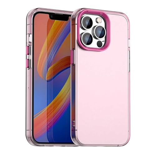 Schutzhülle für iPhone 14 Pro Max, durchscheinend, schmale Passform, leicht, harter PC + TPU-Rahmen, verstärkte Ecken, stoßfeste Handyhülle, Rot Schutzhülle für iPhone 14 Pro Max, durchscheinend, schmale Passform, leicht, harter PC + TPU-Rahmen, verstärkte Ecken, stoßfeste Handyhülle, Rot von Xliamcp