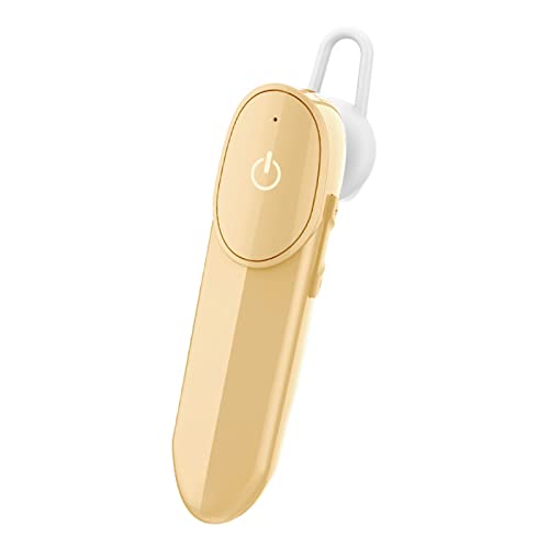 Bluetooth Headset mit Mikrofon, Freisprechanlage Bluetooth Ohr Single in Ear Kopfhörer Kabellos 42 Std Akku Handsfree Earpiece Einzelner Noise Cancelling Ohrhörer für Android iOS Anrufe Handy Telefon von Xmenha