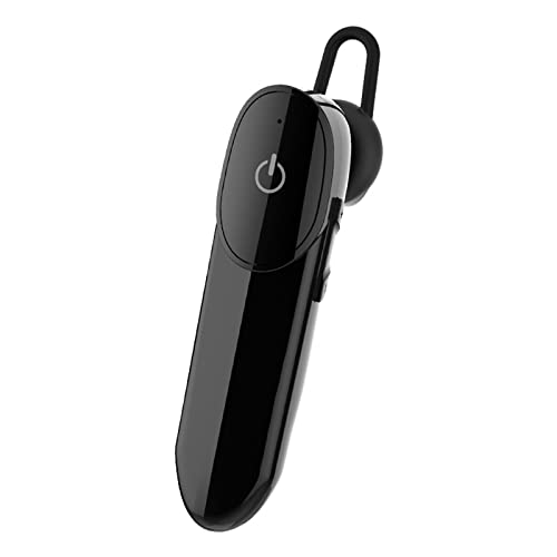 Bluetooth Headset mit Mikrofon, Freisprechanlage Bluetooth Ohr Single in Ear Kopfhörer Kabellos 42 Std Akku Handsfree Earpiece Einzelner Noise Cancelling Ohrhörer für Android iOS Anrufe Handy Telefon von Xmenha