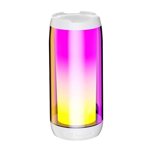 Bluetooth Lautsprecher mit Licht Wireless Speaker Bluetooth Musik Box kabellos tragbare Musikbox mit 360°HD Stereo Lautsprecher Sound RGB-Licht für Outdoor Reisen PC Unterstützung von AUX TF Karte Bluetooth Lautsprecher mit Licht Wireless Speaker Bluetooth Musik Box kabellos tragbare Musikbox mit 360°HD Stereo Lautsprecher Sound RGB-Licht für Outdoor Reisen PC Unterstützung von AUX TF Karte von Xmenha